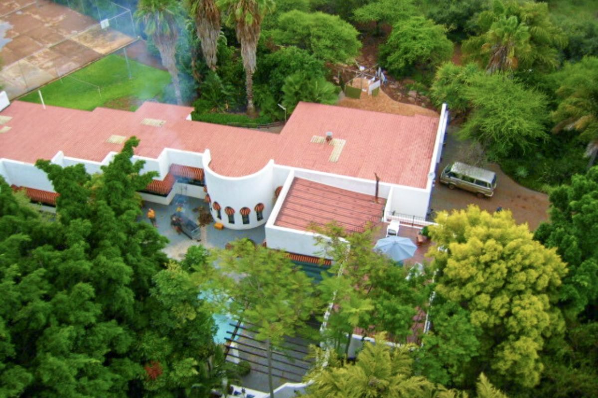 Aerial view of Zulani Safaris accommodation, Limpopo Province