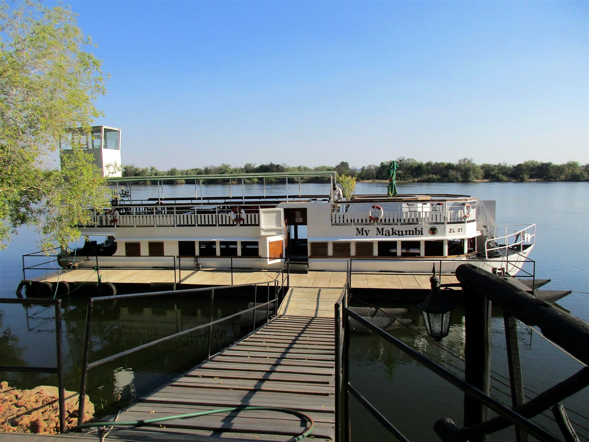 River cruise on the Zambezi, Zambia